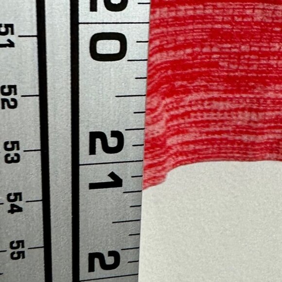 NEW Nordstrom Zella‎ Seamless TShirt Red Couture Melange Boys Size Medium Tee M - Picture 10 of 13